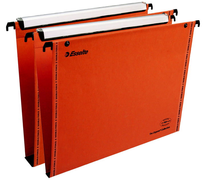 Esselte 49971 Hängeregister, 15 bis 30 mm, A4, Orange, 10 Stück orange A4, orange A4