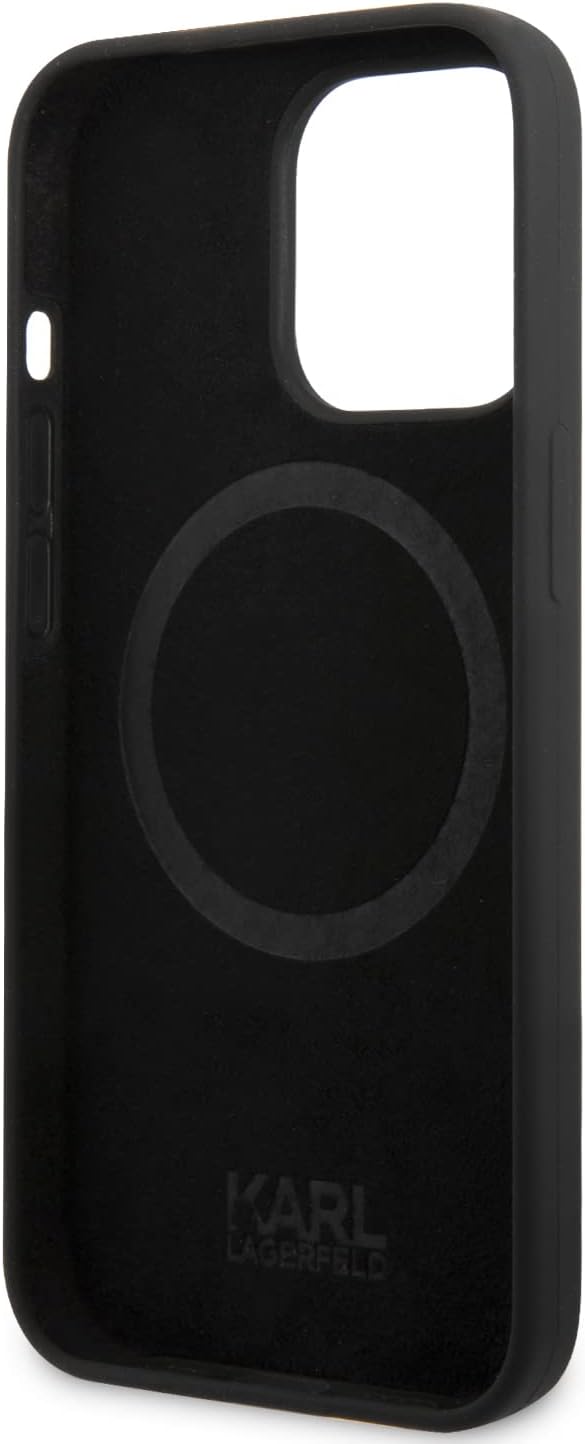 Karl Lagerfeld KLHMP14LSSKCK Hülle für iPhone 14 Pro 6,1" hardcase schwarz/Black