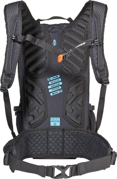 AmpliFi E-Track 17 Fahrrad Rucksack grau/schwarz