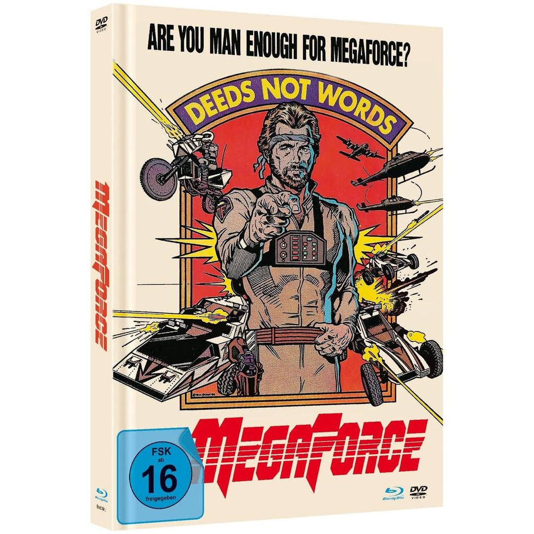 Megaforce - Mediabook - Cover C - Limited Edition auf 500 Stück (+ DVD) [Blu-ray], Blu-ray
