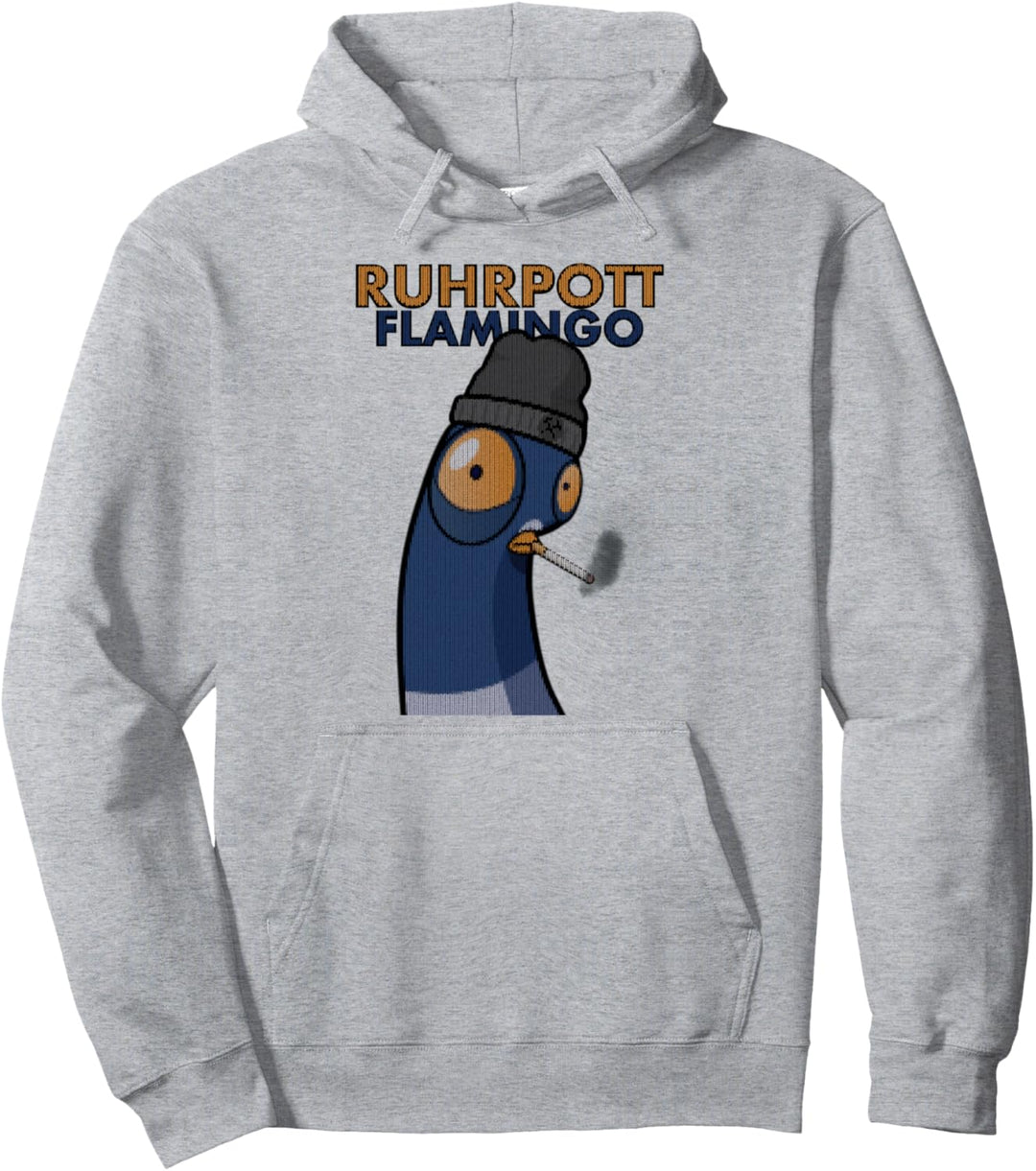 Ruhrgebiet lustige Taube - Ruhrpott Flamingo Pullover Hoodie