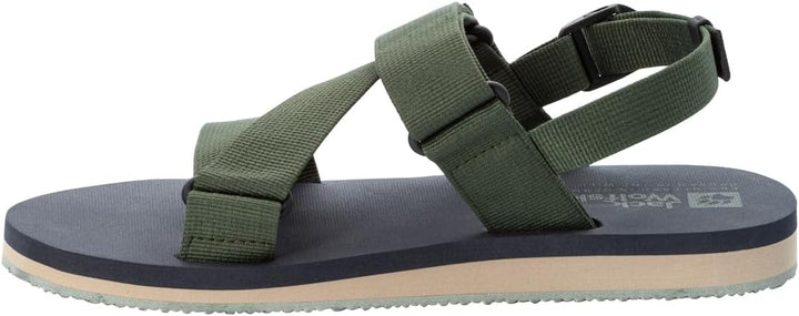 Jack Wolfskin Herren Urban Entdeckung Belt M Sandale 45.5 EU Thyme Green, 45.5 EU Thyme Green