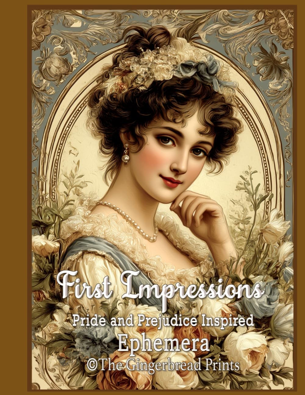 First Impressions - Pride and Prejudice Inspired Ephemera Book for Junk Journal, Scrapbook, Collage,