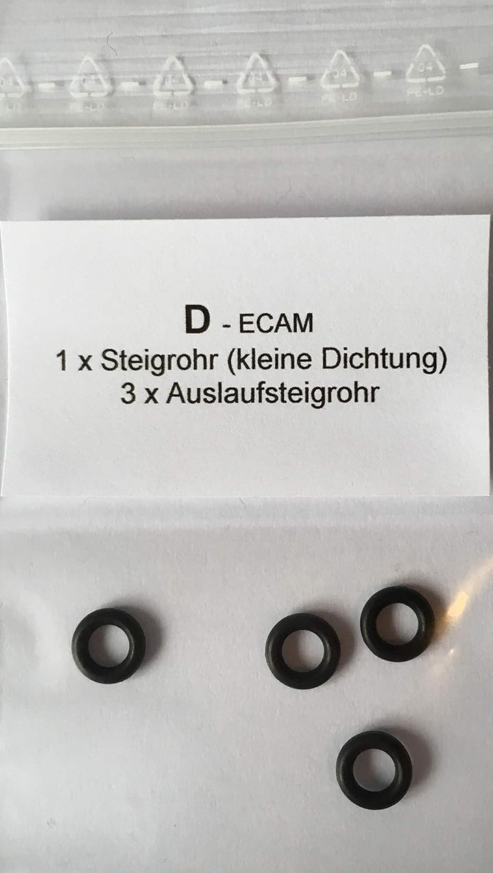 Dichtungen/Wartungsset (XL) für DeLonghi ECAM/ETAM Brühgruppe & Thermoblock | O-Ringe | TOP Qualität