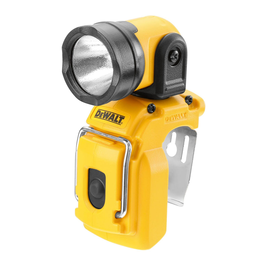 Dewalt Alkku LED-Lampe (10.8 V XR, 110 Lumen, ca. 10 Std. Leuchtdauer (mit 2Ah-Akku), vertikal, hori