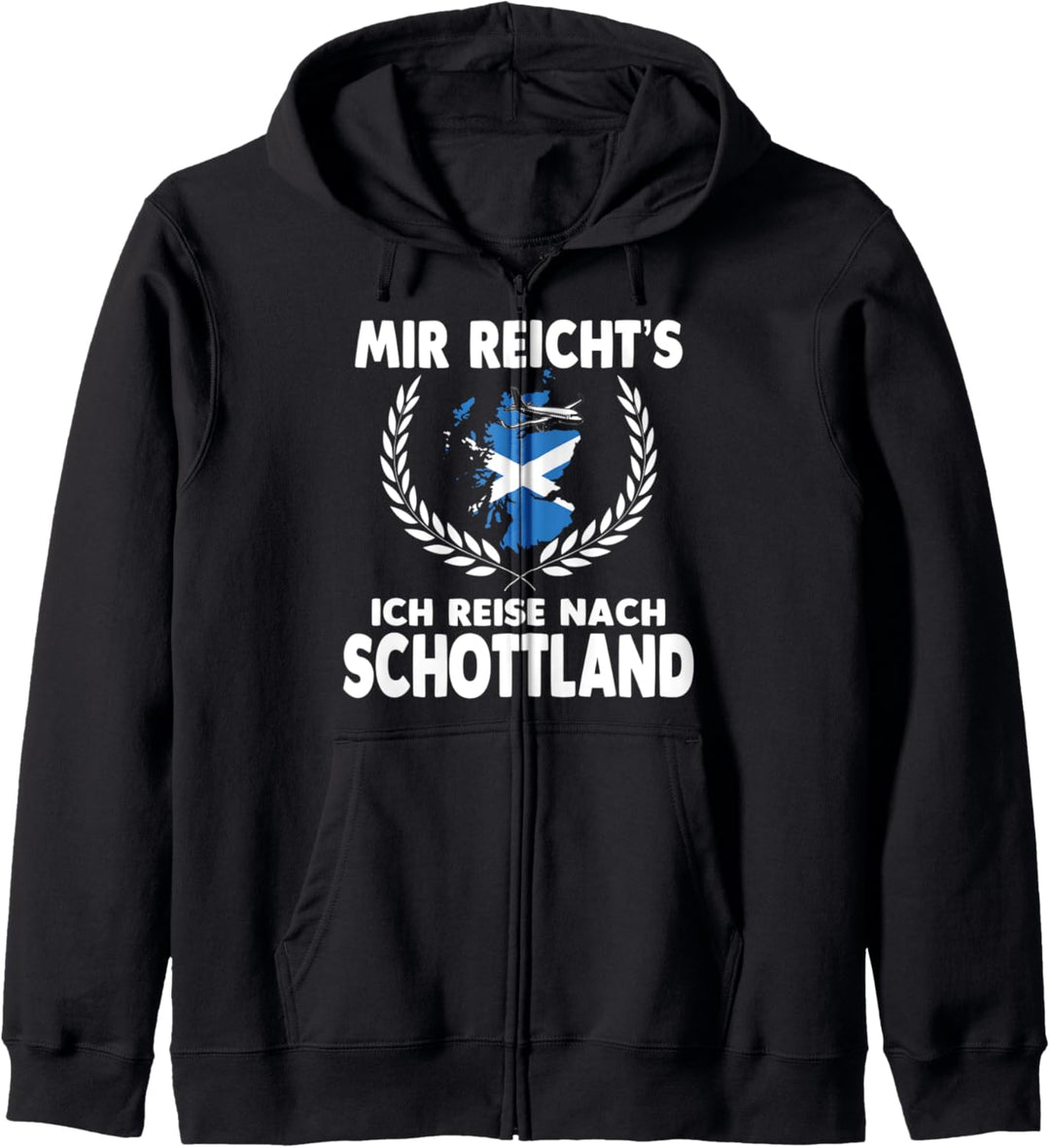 Mir reichts ich reise nach Schottland Kapuzenjacke