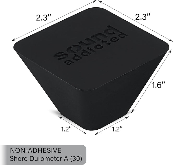 Sound Addicted SubCone Isolationsfüsse – verbessern die Leistung von Subwoofer und Lautsprechern, ha