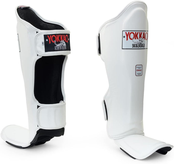 Yokkao Muay Thai Boxing Shin Guards L Matrix Shinguards Mango, L Matrix Shinguards Mango