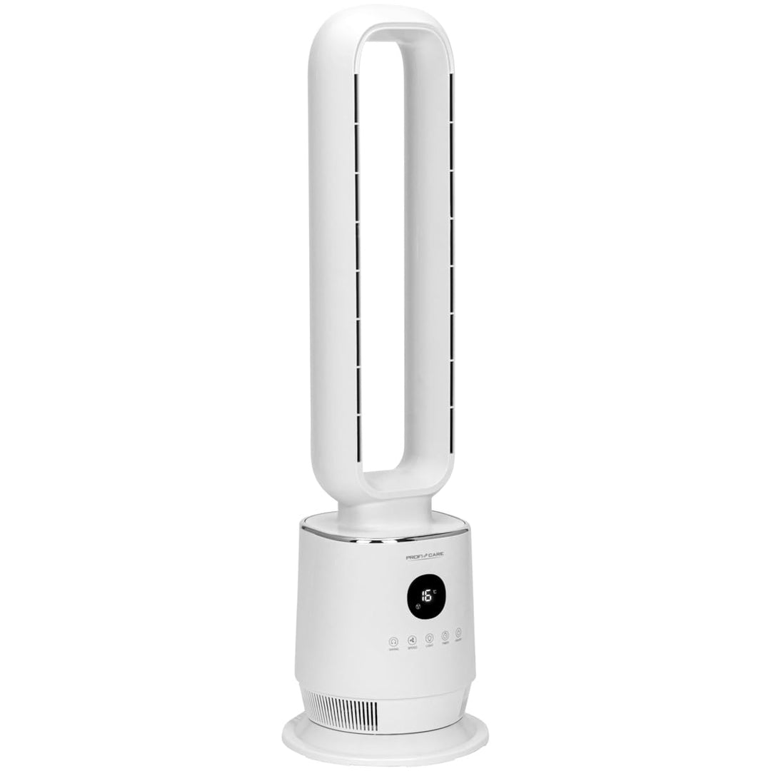 ProfiCare® Ventilator leise | flügelloser Turmventilator | mit Schwenkfunktion | 86cm hoch | inkl. F