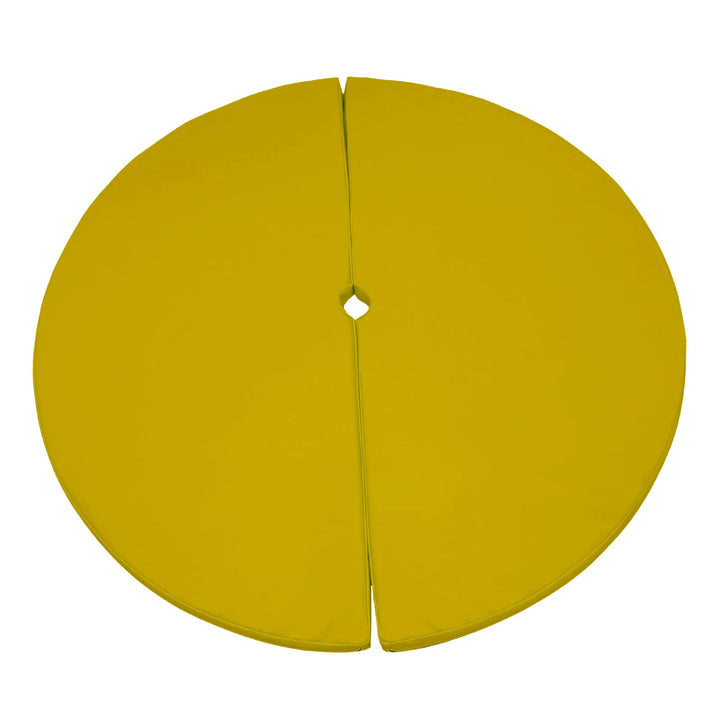FORTISLINE Pole Dance 10cm Stangentanz Schutzmatte Sicherheitsmatte Faltbar Kanariengelb, Kanarienge
