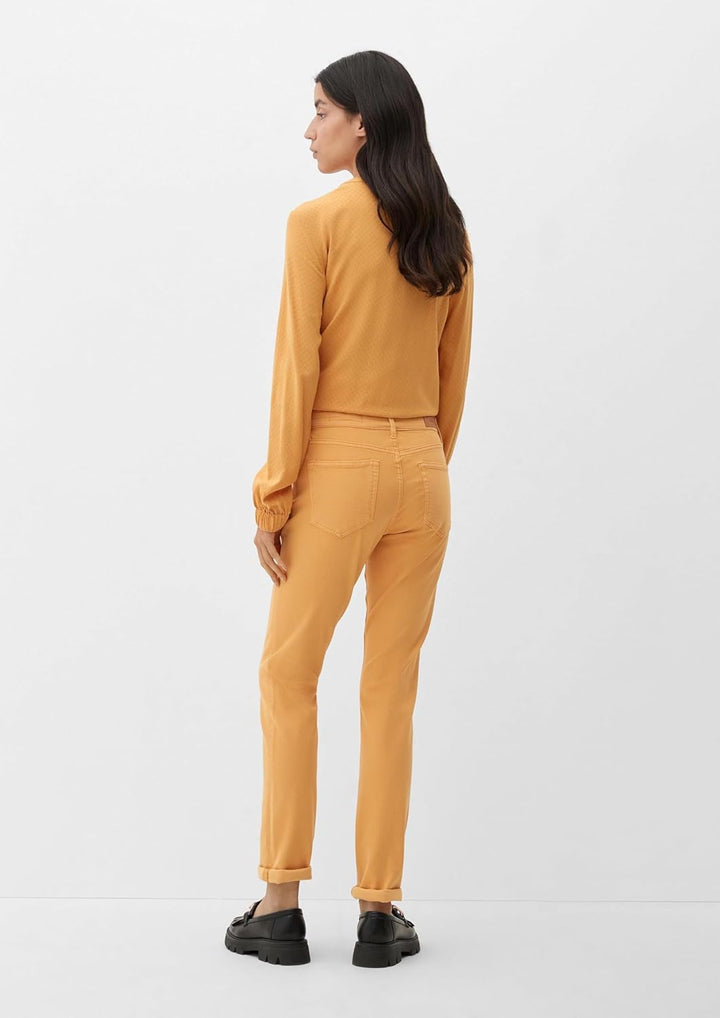 s.Oliver Damen Jeans-Hose, lang 44W / 30L Gelb, 44W / 30L Gelb