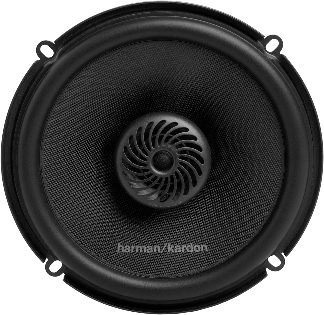 Harman Kardon FIT 6 Koaxial Lautsprecher Auto 16mm (6,5 Zoll) | Car HiFi Lautsprecher mit 45W RMS un