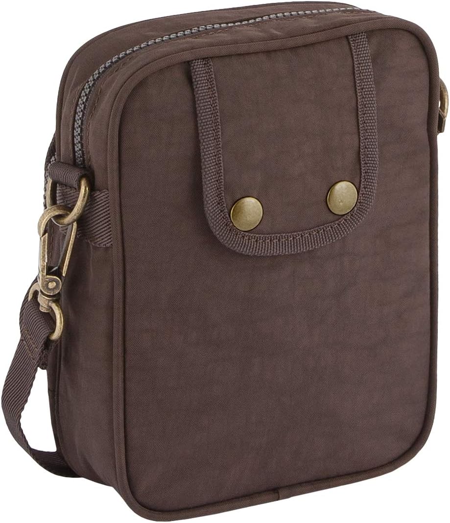 camel active bags Journey Herren Umhängetasche Crossbody Bag Klein 16 x 8 x 21,5 Beige, 16 x 8 x 21,