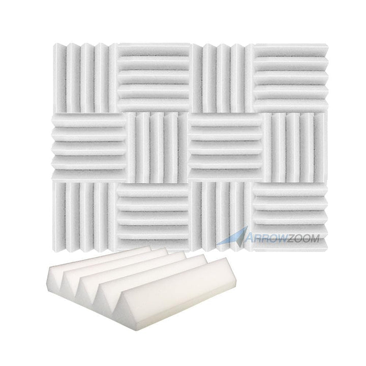 Arrowzoom 12 Akkustik Platten Akkustikschaumstoffmatten Akustikschaumstoff 25x25x5cm Dämmung Wedge N