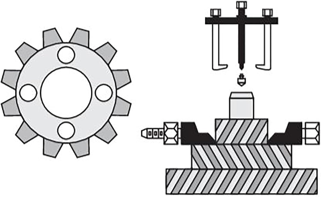 TWIN LEG PULLER W. JAW HOOK