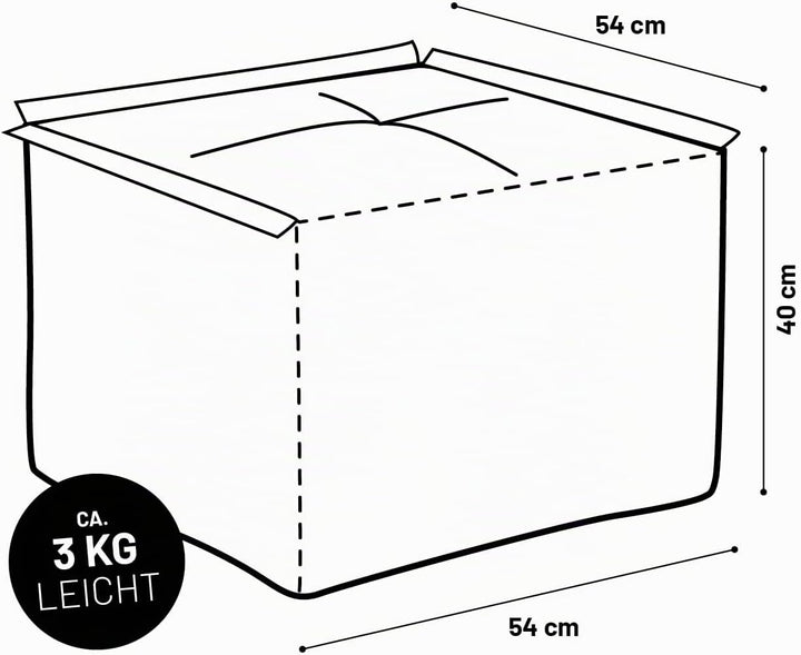 Lumaland Sitzsack-Lounge Modular Pouf | Individuell erweiterbarer &amp; leichter Hocker | Waschbare Sitz