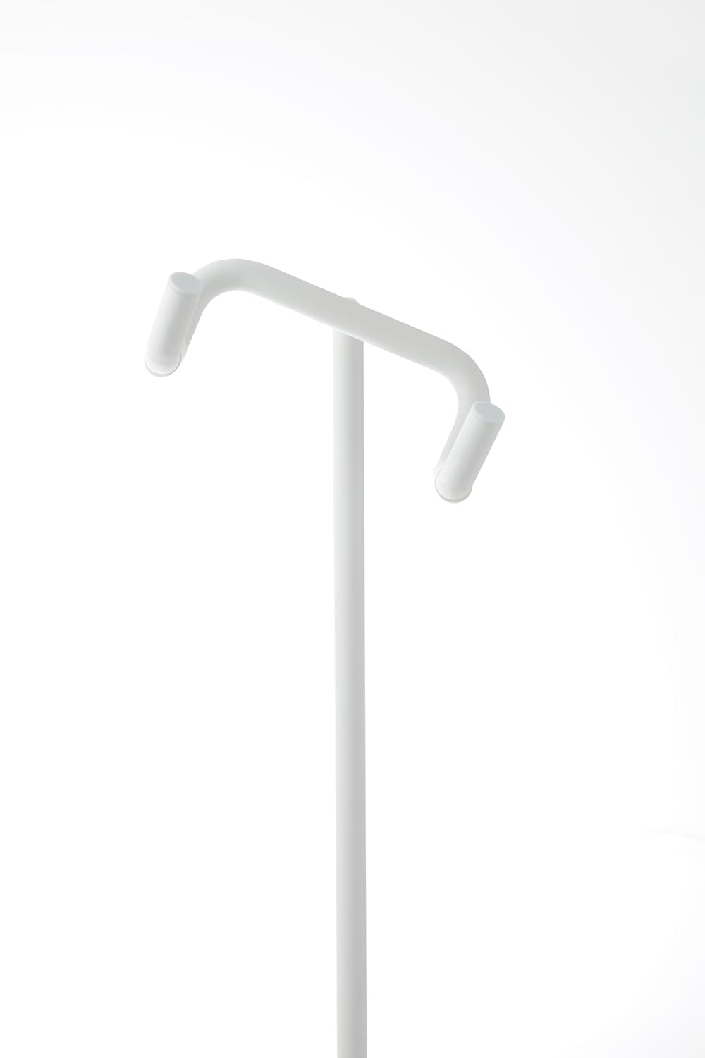 Yamazaki 1965 TOWER Bicycle Stand, white, Steel/Polypropylene/Silicone, 38 x 33 x 94 cm Weiss, Weiss
