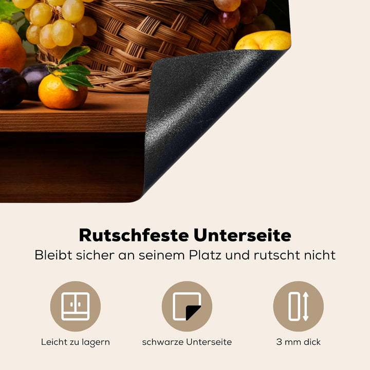 Herdabdeckplatte Einteilig Herdabdeckung Abdeckplatte für Ceranfeld Abdeckung Induktionskochfeld Auf