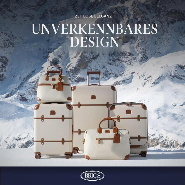 Bric's Bellagio Trolley 55 cm Cream 21 inch Cream, 21 inch Cream