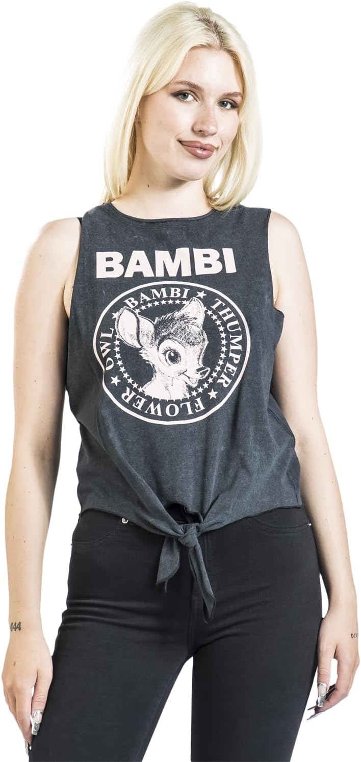 Bambi Frauen Top schwarz L Schwarz, L Schwarz