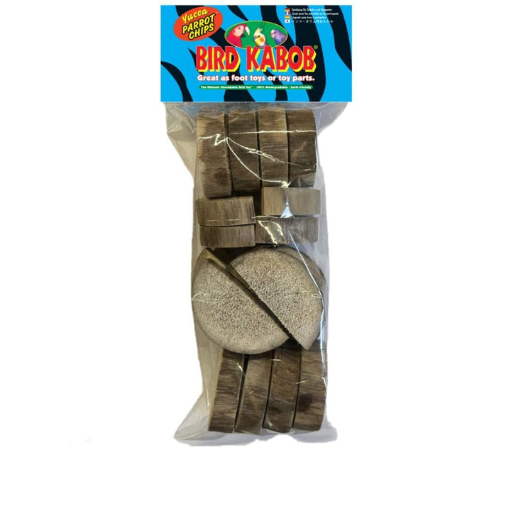 BIRD KABOB Natürliche Yucca Papageien-Chips (20 Stück)