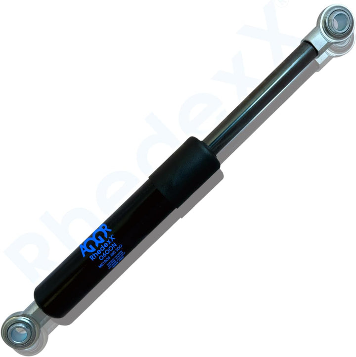 RhedexX® Gasdruckfeder Gelenkkopf 485mm/200mm/300N - Gasdruckdämpfer Gasfeder Gelenkauge mit M6 Gewi