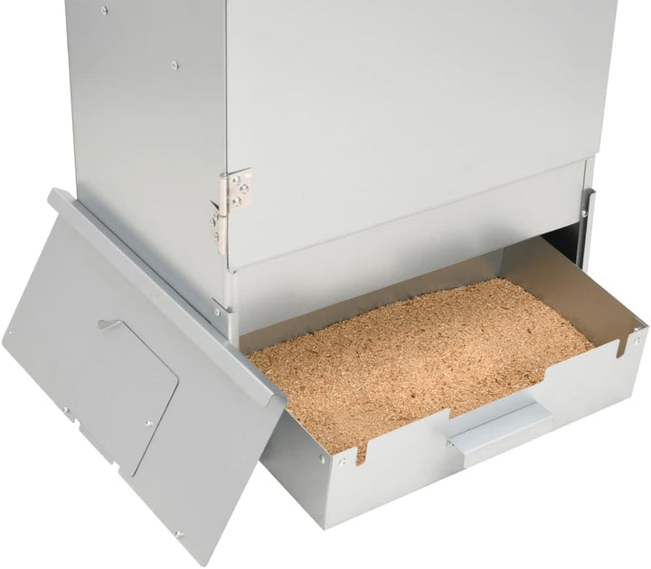Festnight Räucherofen Edelstahl Räucherschrank mit Holzspänen Smoker Metall Reifeschrank für Fisch F