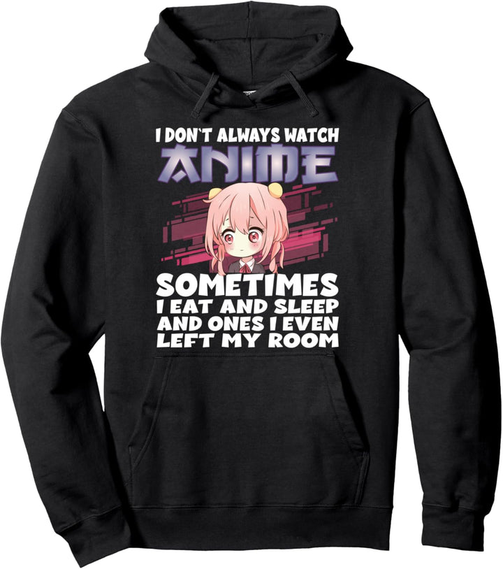 Watch Anime Girl Graphic Manga Anime Merch Japanisch Pullover Hoodie