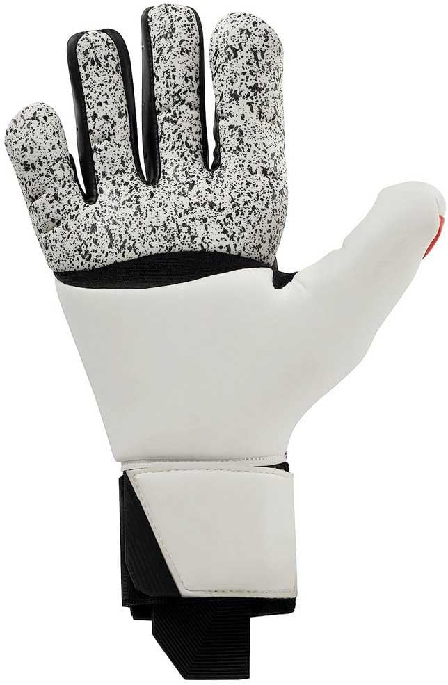uhlsport Unisex Jugend Powerline Supergrip+ Flex Hn Fussball Torwarthandschuhe 9.5 schwarz/rot/weiss