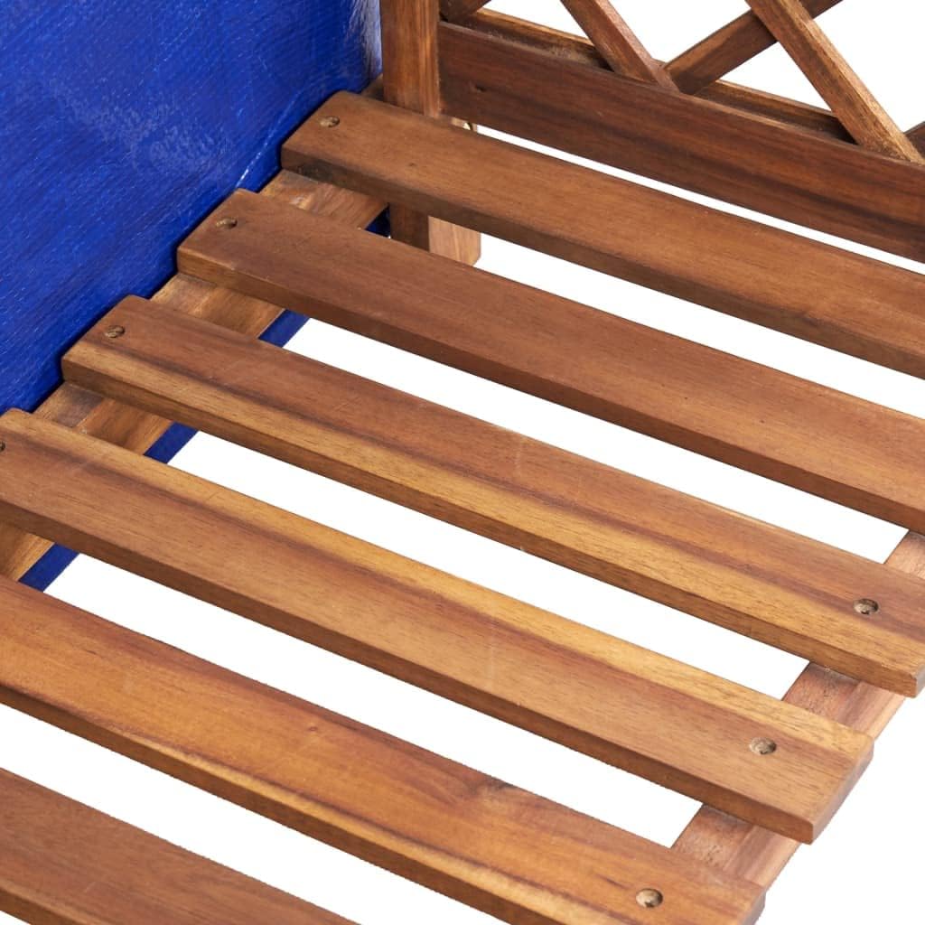 vidaXL Akazienholz Massiv Kaminholzregal Brennholzregal Kaminholzunterstand Kaminholz Brennholz Kami
