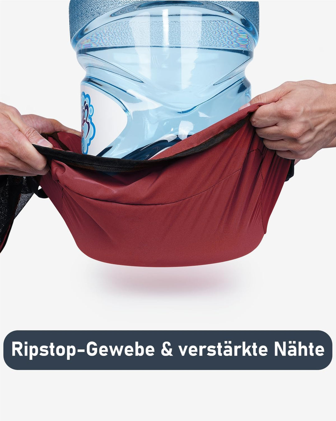 ECOHUB Packwürfel für Koffer, 7 Stück, Reise-Organizer, Verpackungstaschen, recyceltes PET, umweltfr