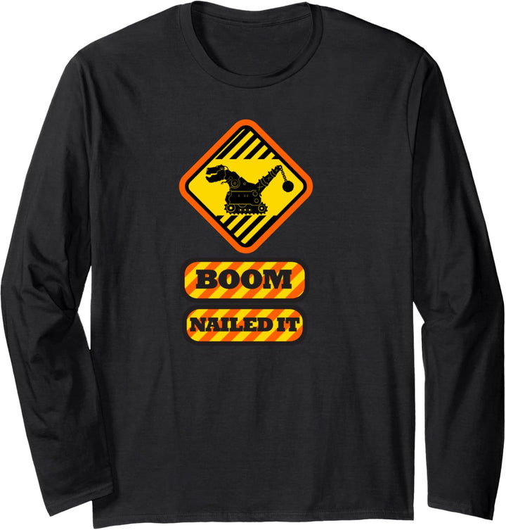 DinoTrux Meistere es Langarmshirt