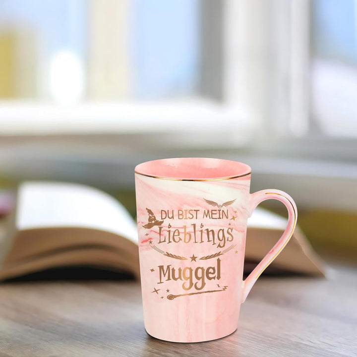 Lustige Harry Geschenke Tasse mit Spruch Du bist mein Lieblings Muggel, Geschenk für Freunde Freundi