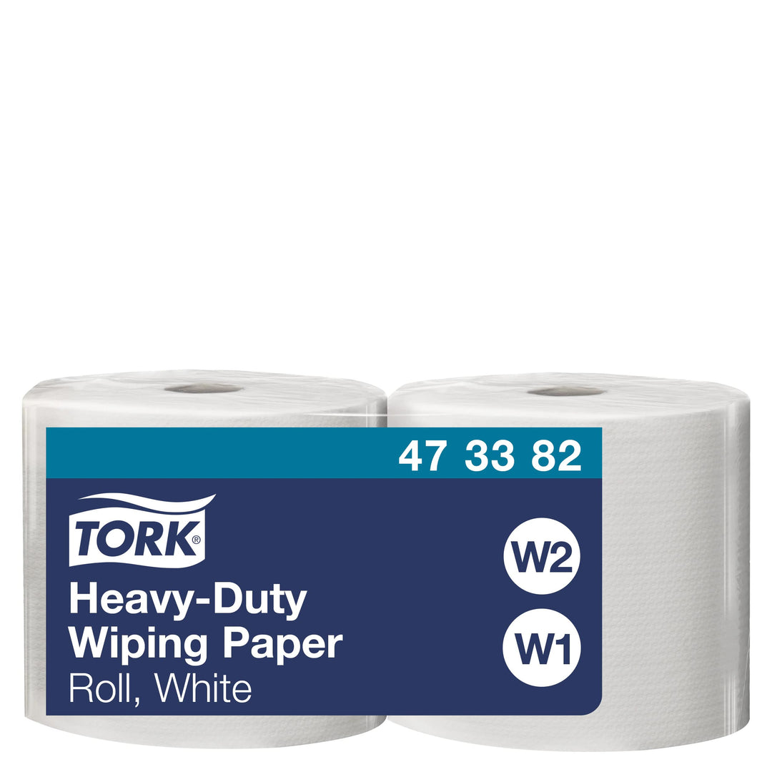 Tork Extra Starke Mehrzweck-Papierwischtücher Weiss W1/2, 2 נ350 Blatt, 473382 2 x 350 Blatt Weiss,