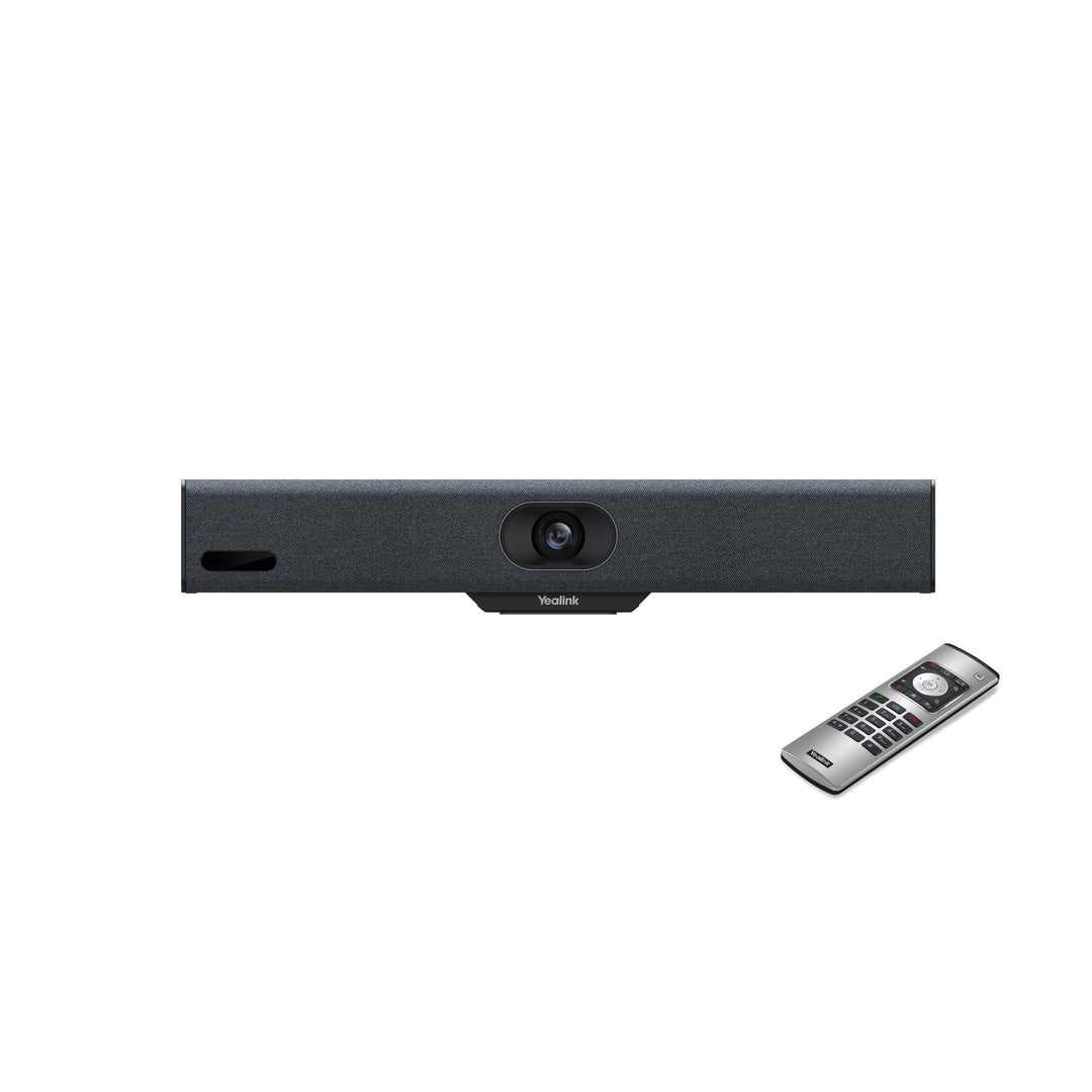 Yealink MeetingBar A10 für Microsoft Teams Rooms – 4K Kamera, 120° Weitwinkel, Auto-Framing, AI Nois