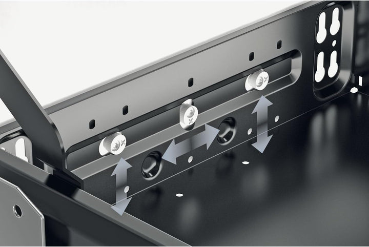 Container-Set mit Teil- und Überauszügen, 392, Aluminium Optik_Artikel _ 46739, Aluminium