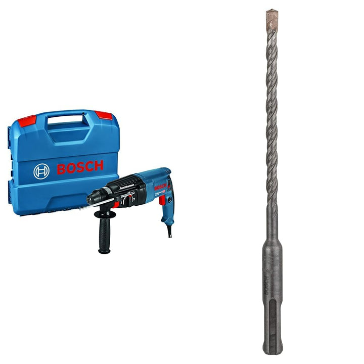 Bosch Professional Bohrhammer GBH 2-26 (Tiefenanschlag, Zusatzhandgriff, 830 Watt-Motor, SDS-Plus We