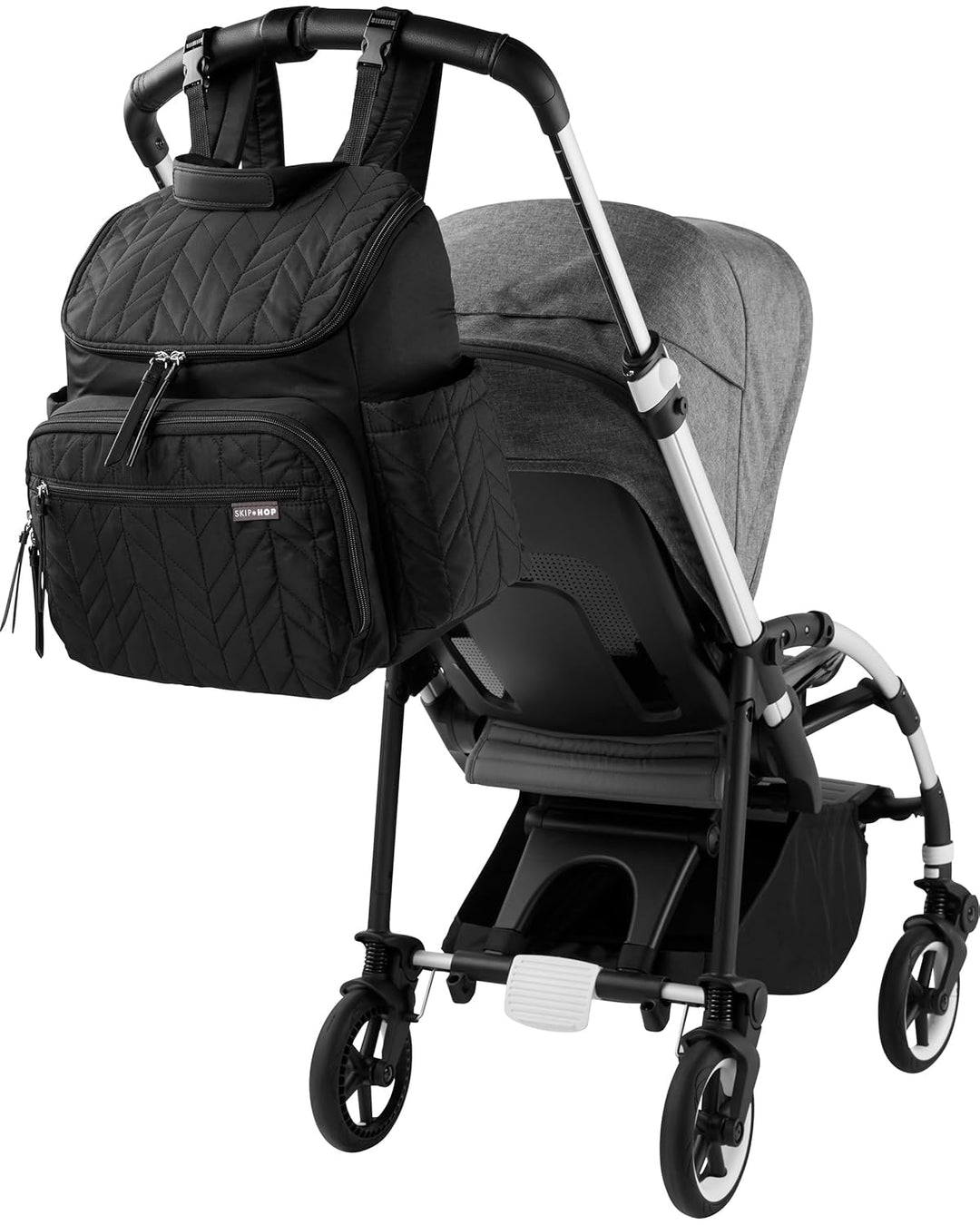 Skip Hop 203106 Forma Backpack - Latte Schwarz, Schwarz
