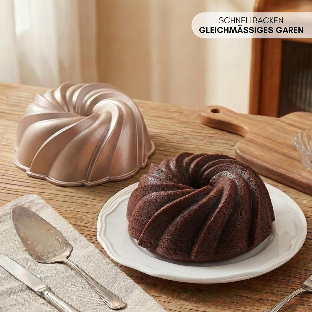 Erreke Gugelhupfform, Professionelle Qualität Kuchenform, Gugelhupf Backform, Sehr Widerstandsfähig,