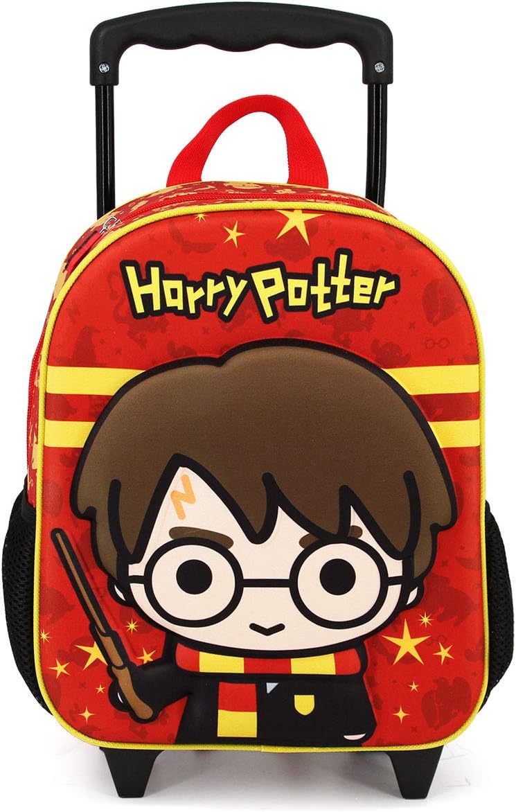 Harry Potter Wand-3D Rucksack mit Rädern (Klein)