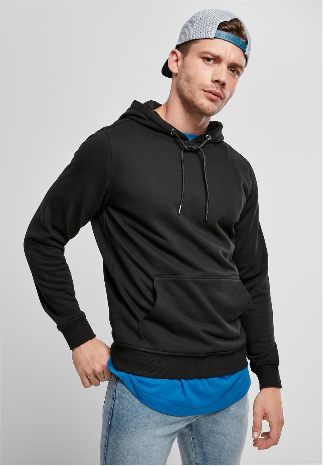 Urban Classics Herren Oversized Sweat Hoody XS Schwarz, XS Schwarz
