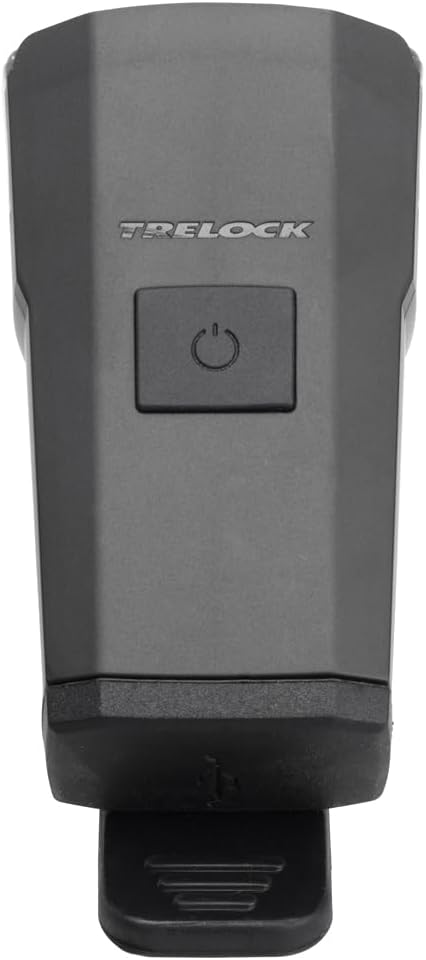 TRELOCK Fahrradlicht LS 440 LIGHTHAMMER 40 LUX – USB Ladefunktion – 60 m Sichtweite – 10 Stunden Leu