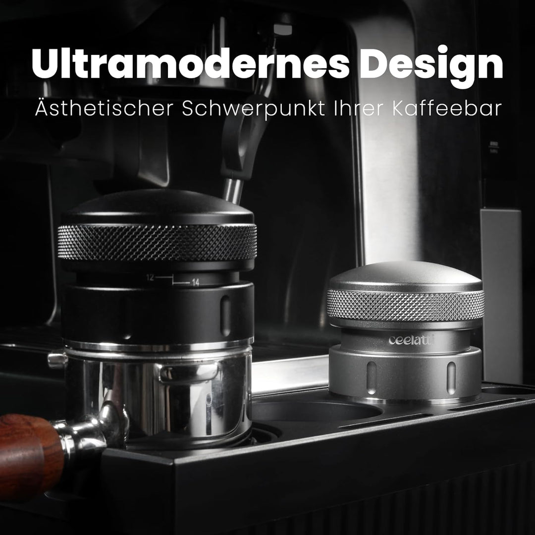 Espresso Distributor 58mm, Schwerkraft Espresso Leveler für 58mm Kaffee Siebträger, Coffee Distribut