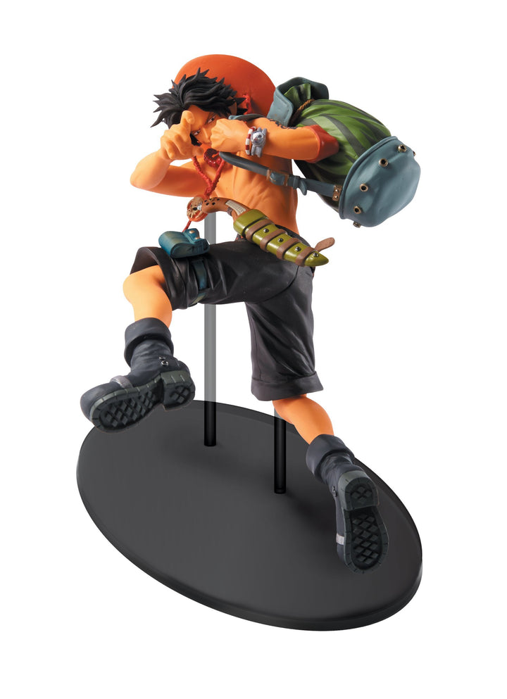 BANDAI One Piece Statue Scultures Big Zoukeio Portgas D Ace