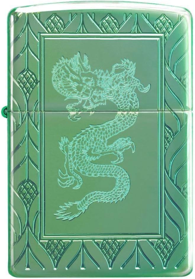 Zippo Dragon Feuerzeuge Farbig Design, Farbig Design