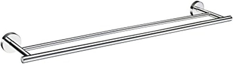 Smedbo "Home" Double Towel Rail, Polished Chrome, 64.8 cm