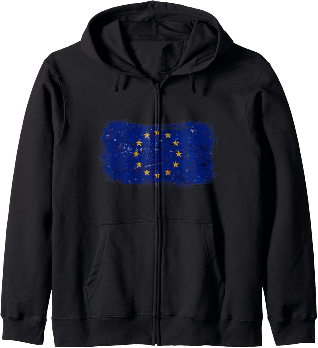 EU-Flagge der Europäischen Union Kapuzenjacke