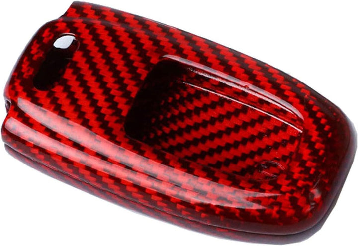 Kwak's Autoschlüssel Abdeckung für Audi ，Fall Halter Glasfaser 3 Taste Car Key Case Kompatibel für A