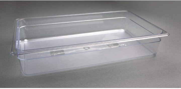 Vogue u225 Polycarbonat GN-Behälter, 1/1 Grösse 530(L)x325(D)x100(D)mm., 530(L)x325(D)x100(D)mm.