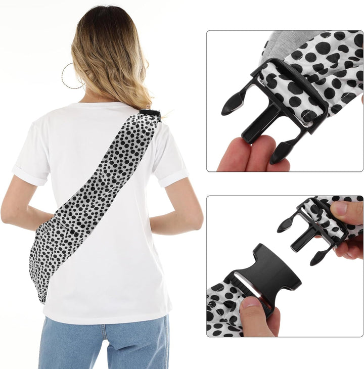 Pet Sling Carrier, Verstellbare Haustier-Tragetasche für Katzen und kleine Hunde, Weiss